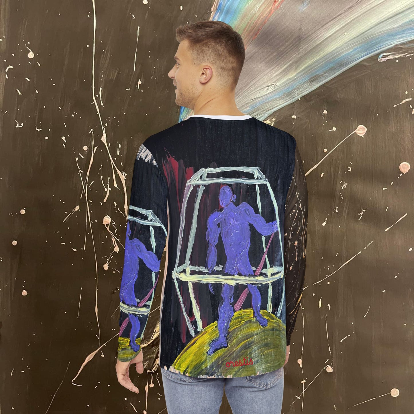 Men's Long Sleeve Shirt | Stargazer Ogre