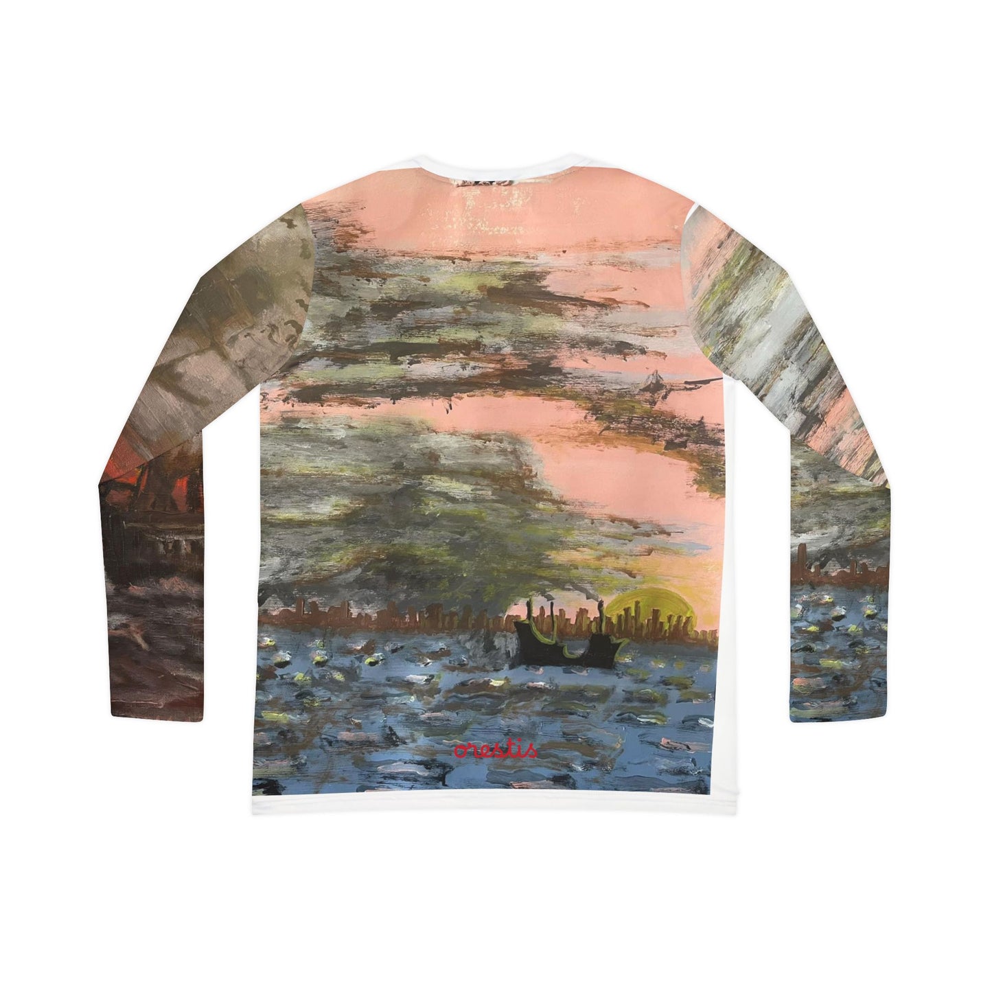 Women's Long Sleeve V-Neck | Blood & Oil