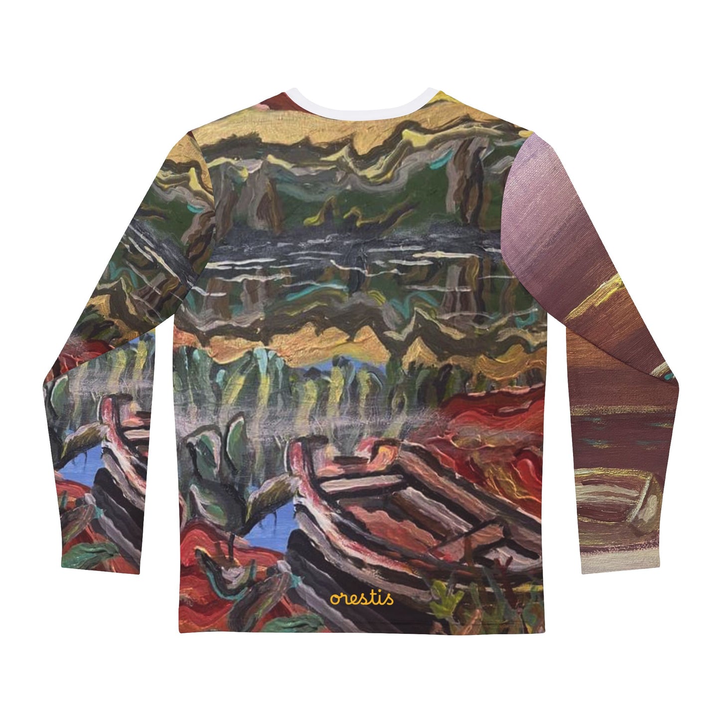 Men's Long Sleeve Shirt | Sunset Waters