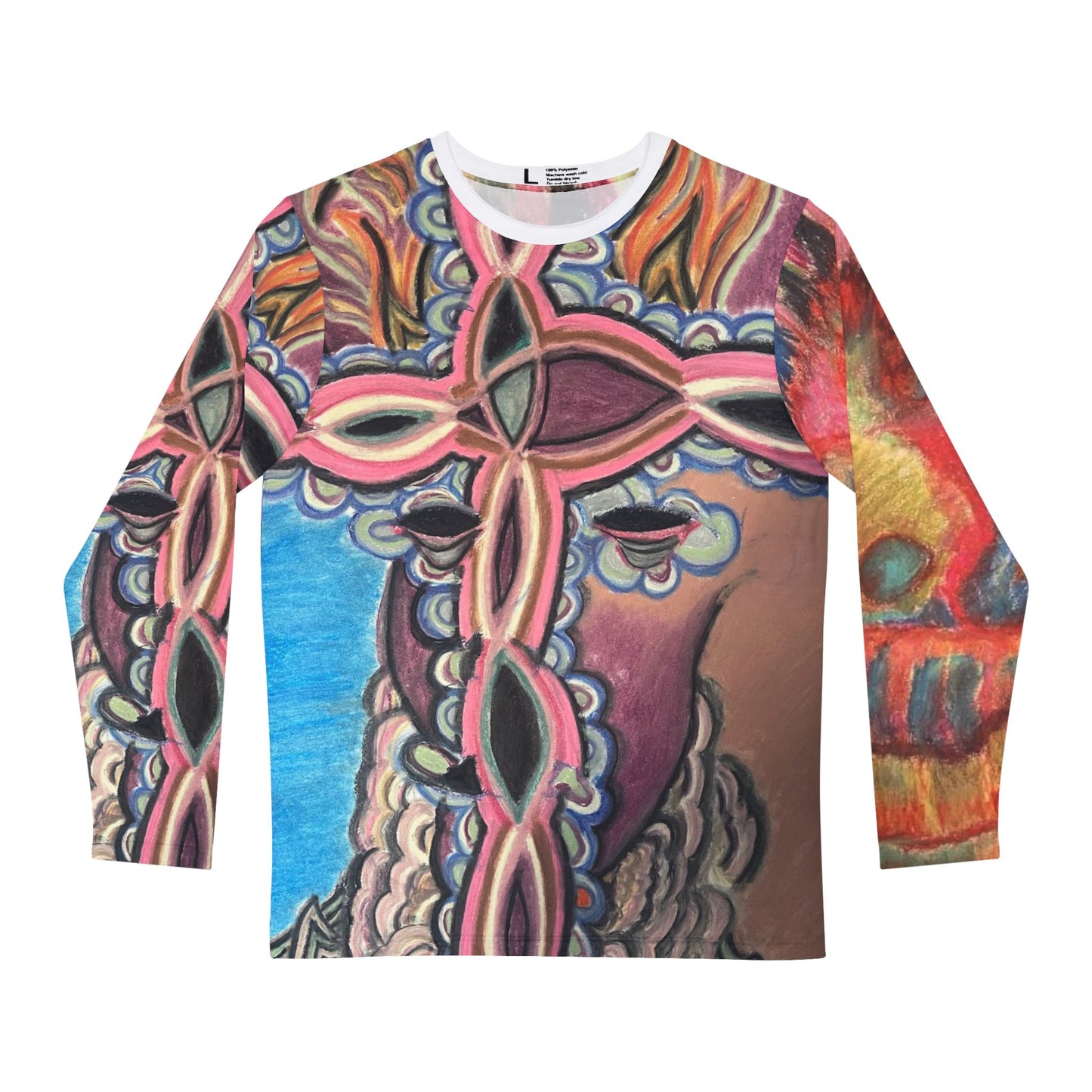 Men's Long Sleeve Shirt | Tribal Unicorn